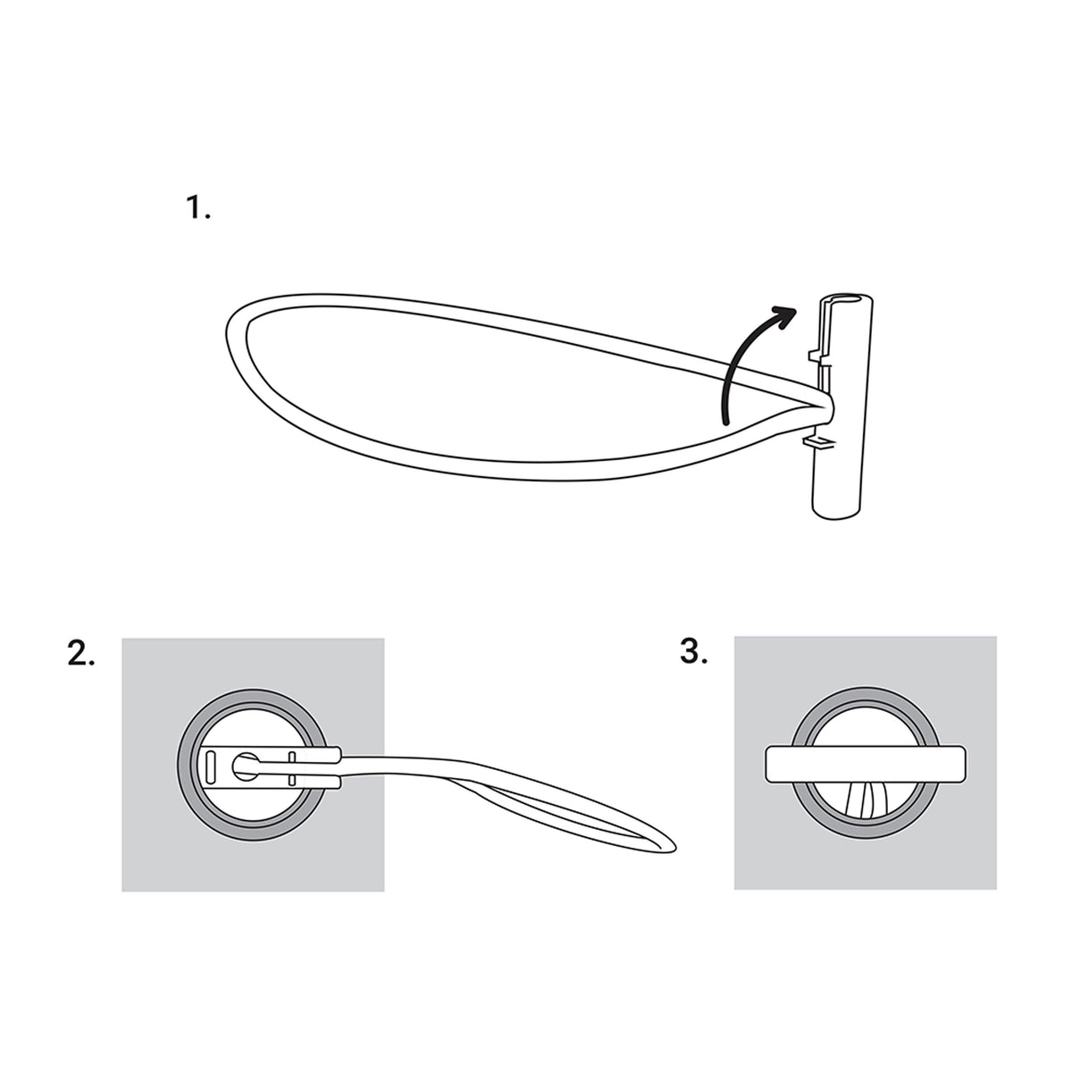 Bungee Loops with Metal T Bar, 8"