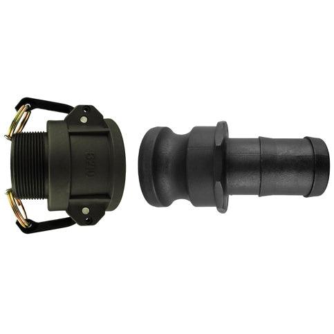 Type B + E Camlock Pipe Connector Set