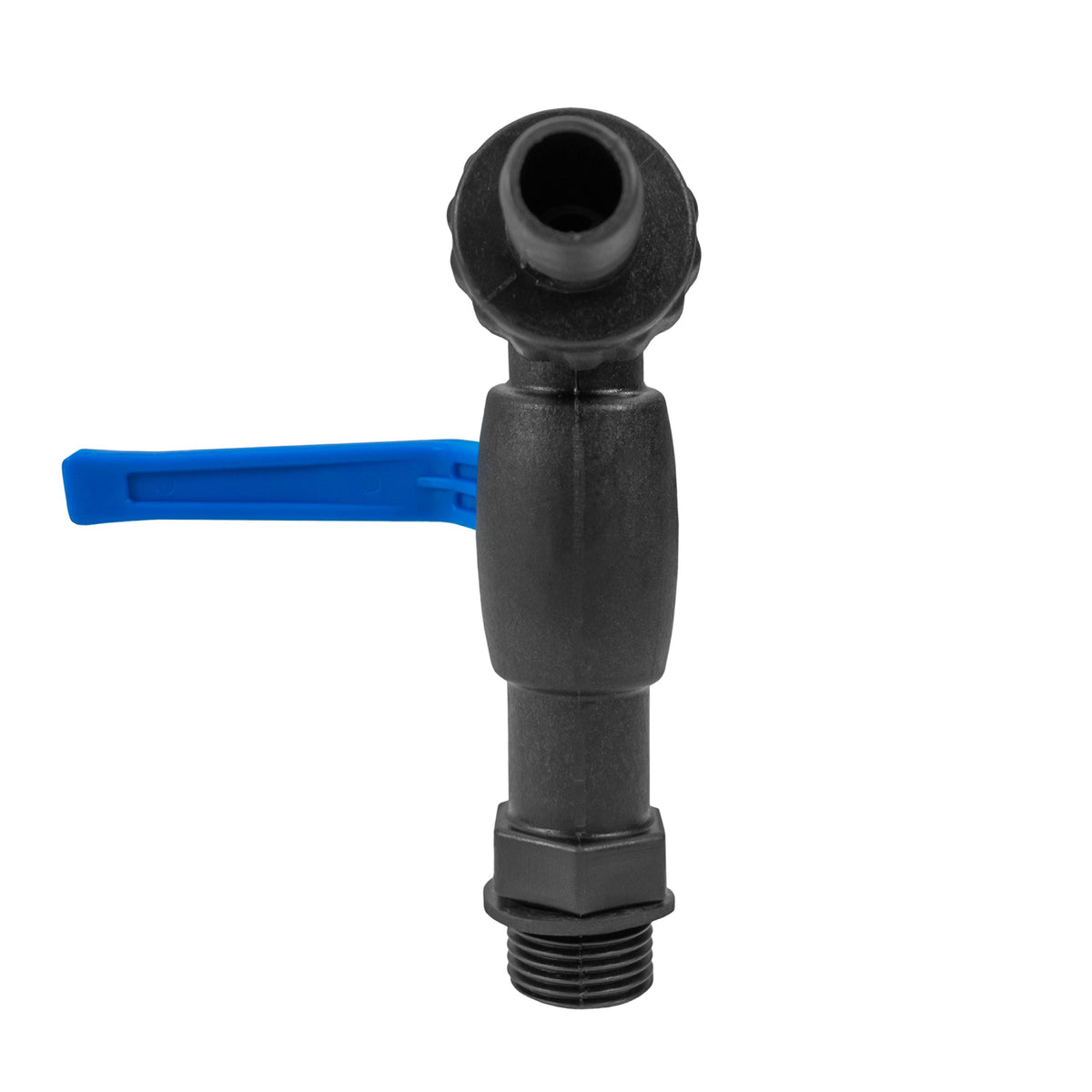 Nylon Barbed Lever Tap, 1/2" BSP