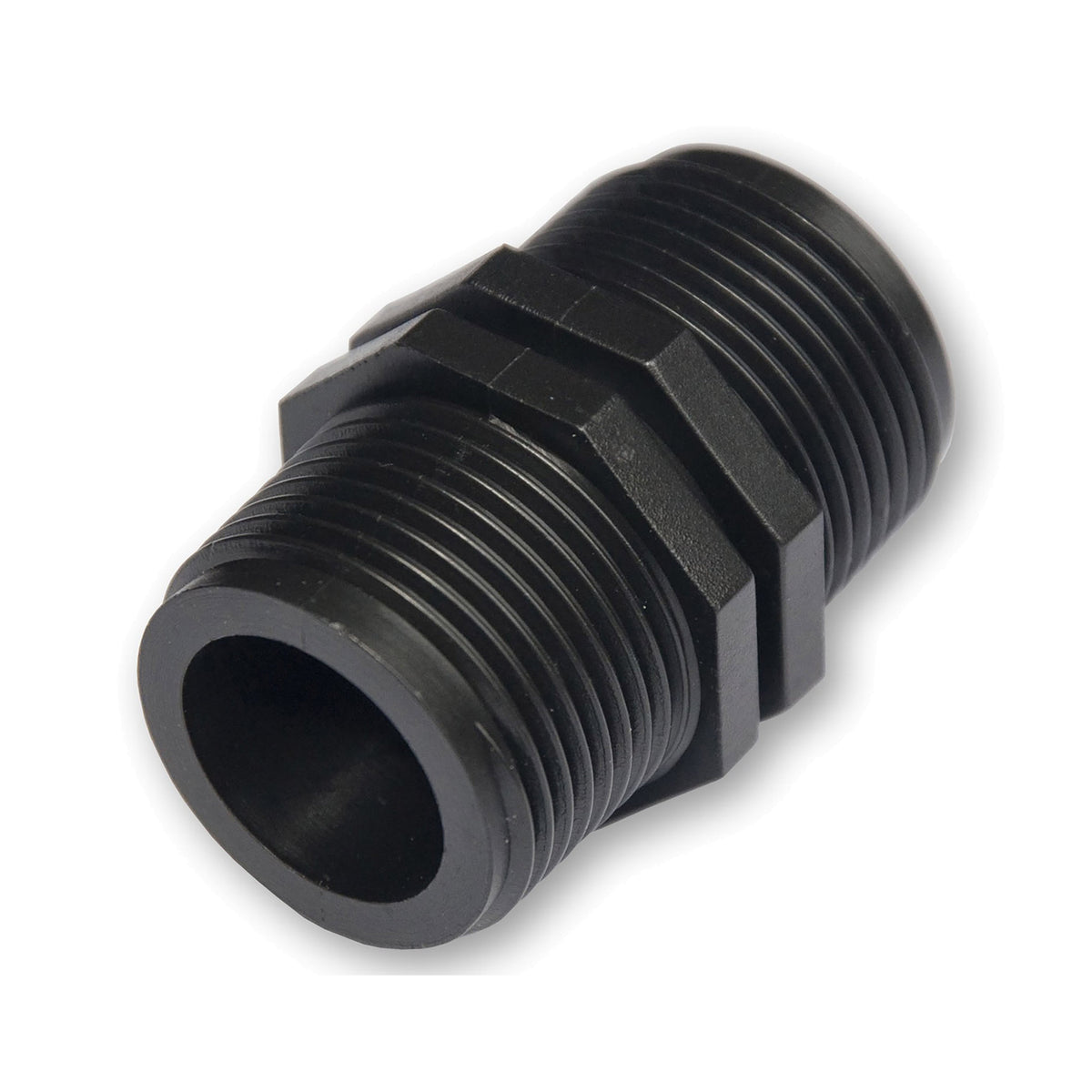 Polypropylene Straight Equal Male Nipple, 1"