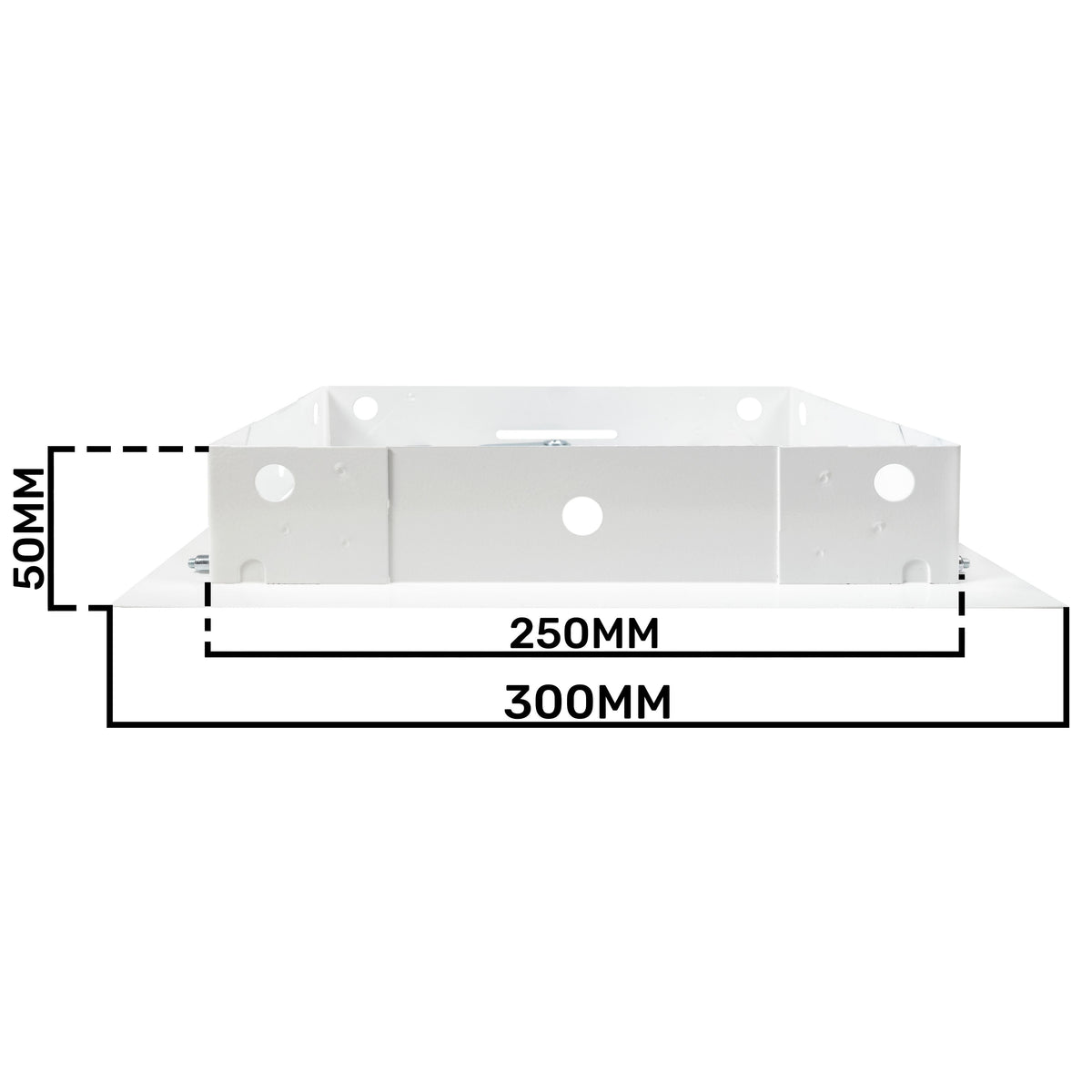 Lockable White Access Panel Service Door, 200mm x 250mm