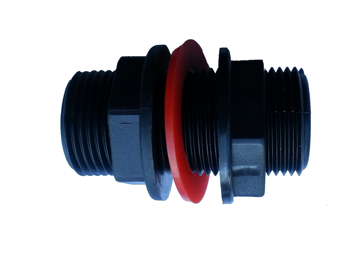 Threaded Water Butt Tank Adapter, 1"