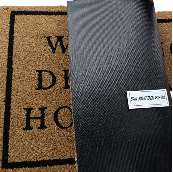 Coir Doormat, 60cm x 40cm - 'Please Hide Packages From Husband'