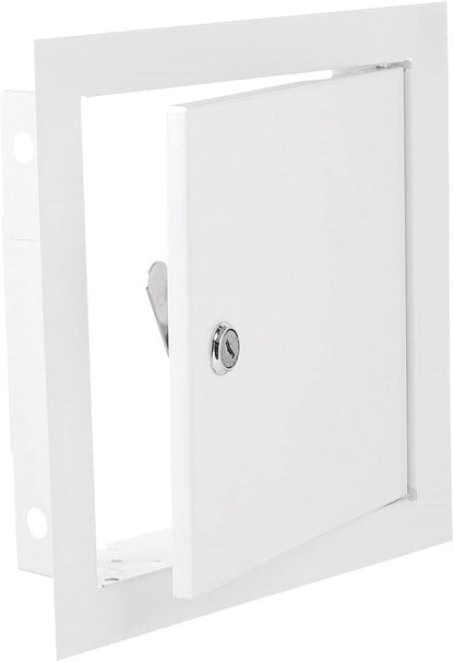 Lockable White Access Panel Service Door, 200mm x 200mm