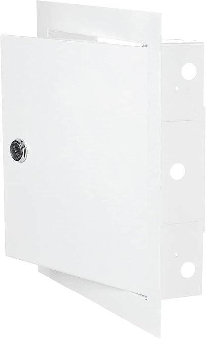 Lockable White Access Panel Service Door, 200mm x 250mm