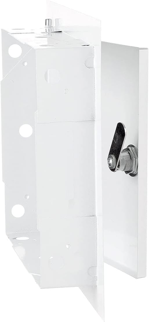 Lockable White Access Panel Service Door, 200mm x 250mm