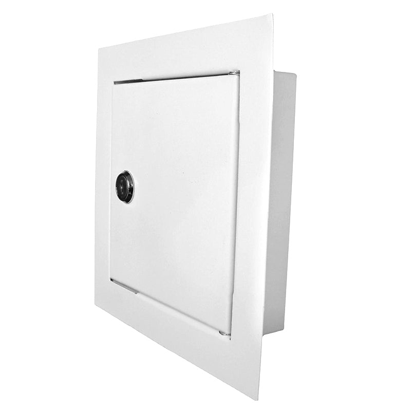 Lockable White Access Panel Service Door, 200mm x 200mm