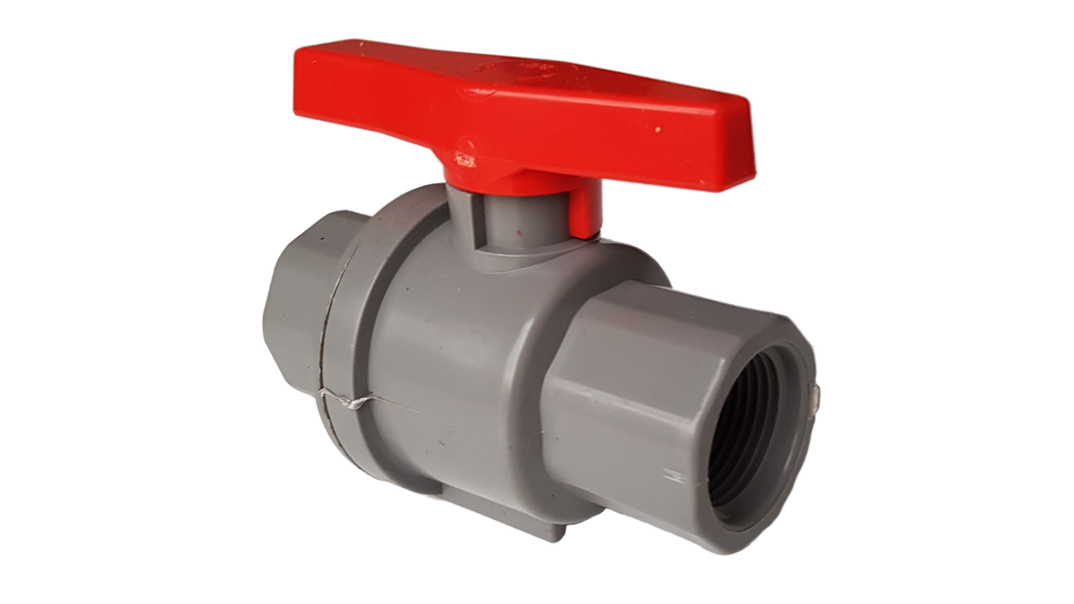PVC Stopcock Valve, 1.5"