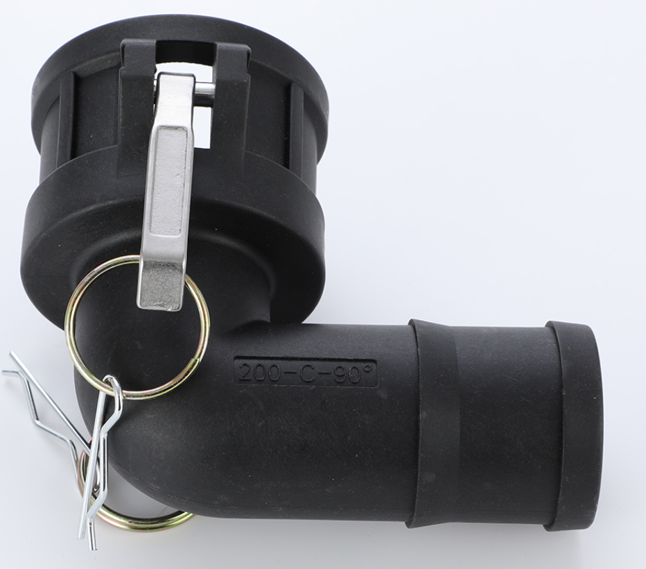 Type C Camlock Pipe Elbow Connector, 2"