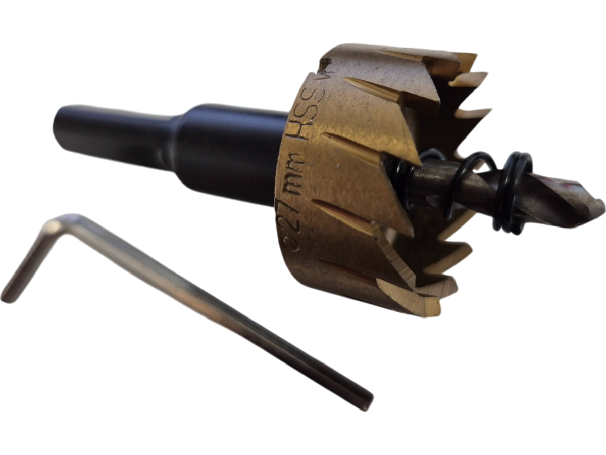 HSS Spring Drill Bit for Metals, Woods & Plastics, 27mm