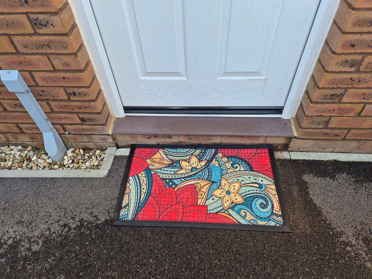3D Embossed Doormat, 75cm x 45cm - China