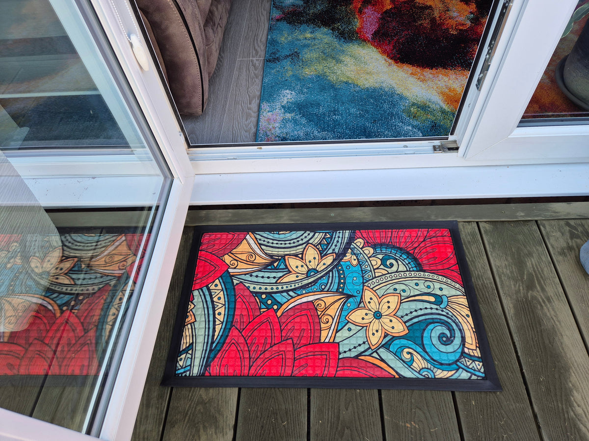3D Embossed Doormat, 75cm x 45cm - China