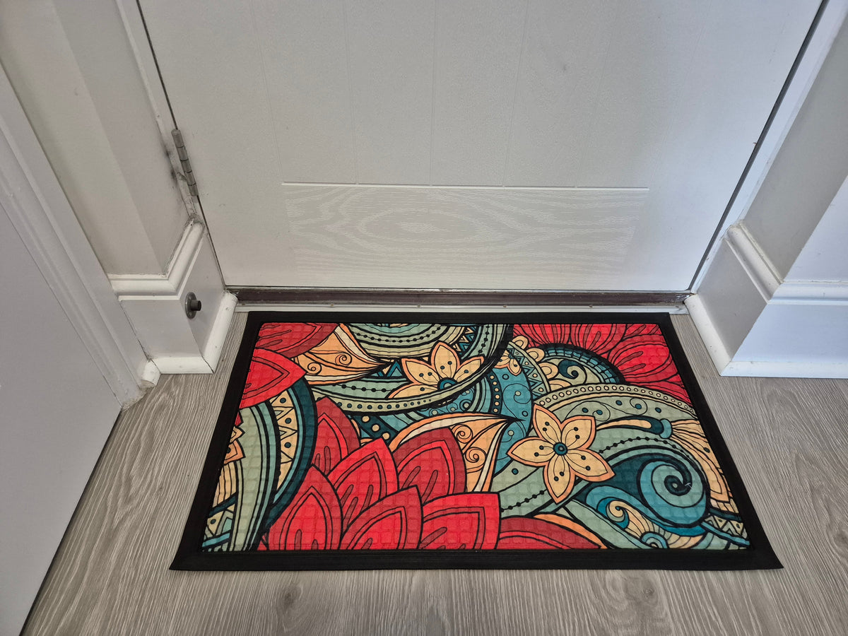 3D Embossed Doormat, 75cm x 45cm - China