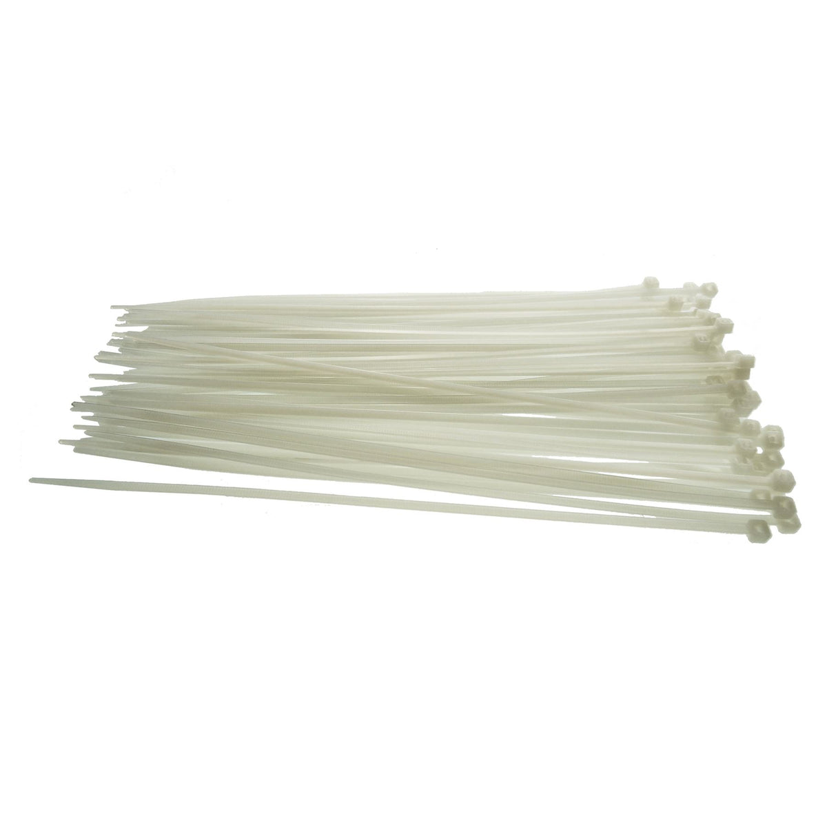 White cable ties 3.6mm x 300mm