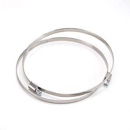 W2 Stainless Steel Hose Clips, 170mm - 190mm