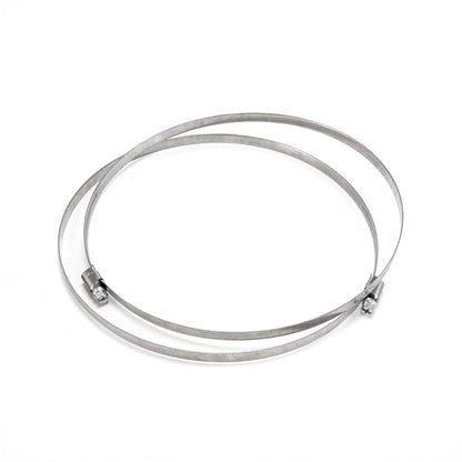 W2 Stainless Steel Hose Clips, 180mm - 200mm