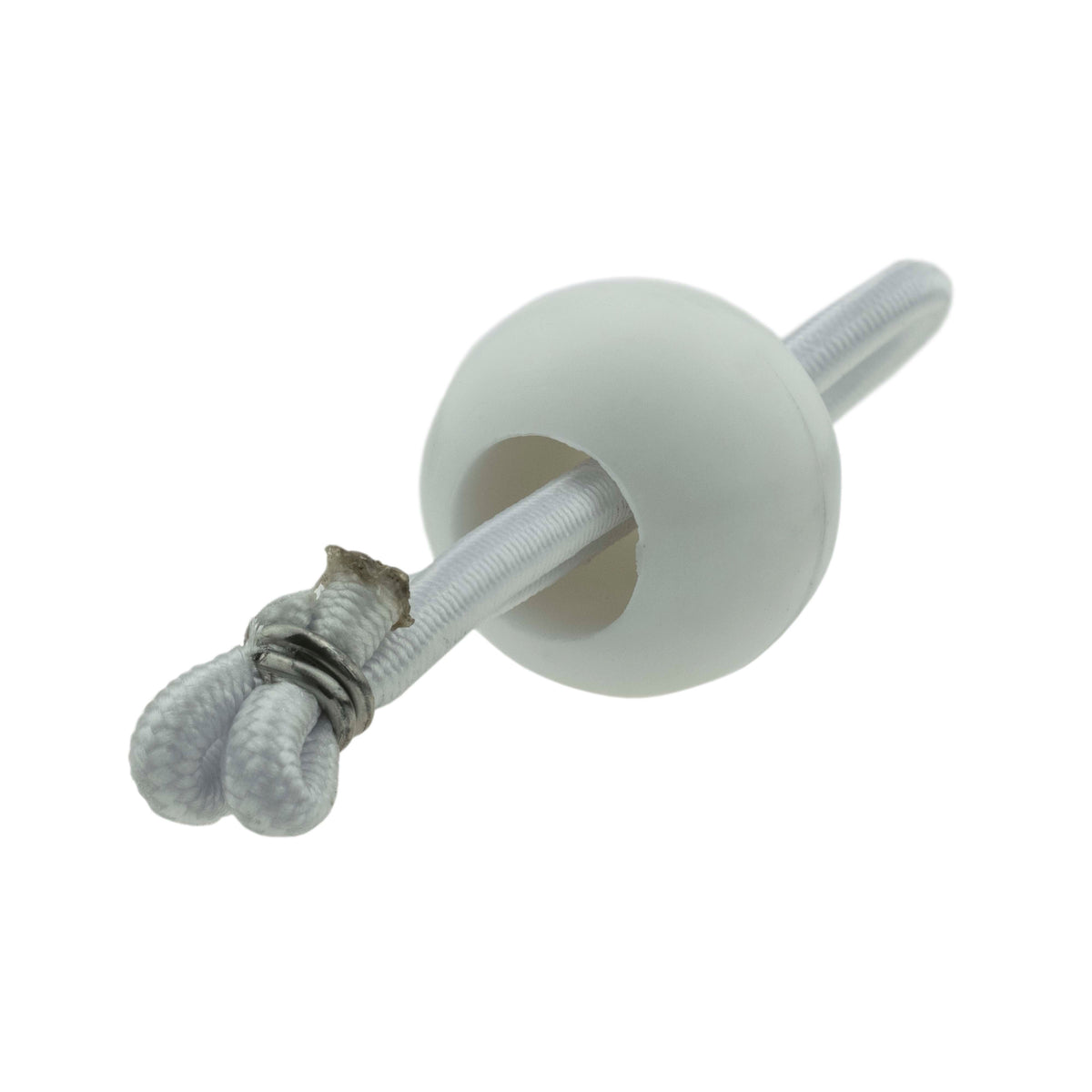 White Bungee Balls 4"