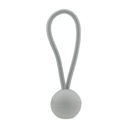 4" White Bungee Balls, (x60)