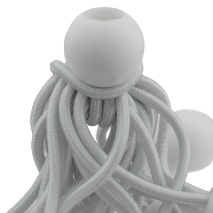 White Bungee Balls 4"