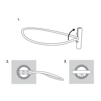 Bungee Loops with Metal T Bar, 8"