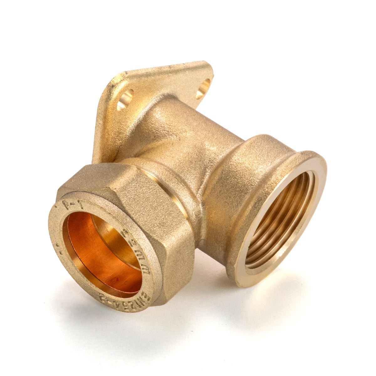 Brass Wall Flange for Copper 22mm Pipe - 3/4" BSPF