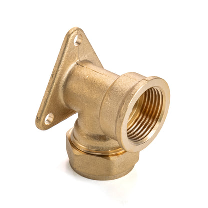 Brass Wall Flange for Copper 22mm Pipe - 3/4" BSPF