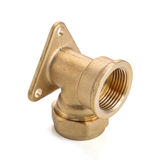 Brass Wall Flange for Copper 22mm Pipe - 3/4" BSPF