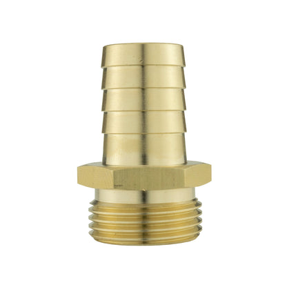 Brass 19mm Barbed Joiner with 3/4" BSP Male Thread