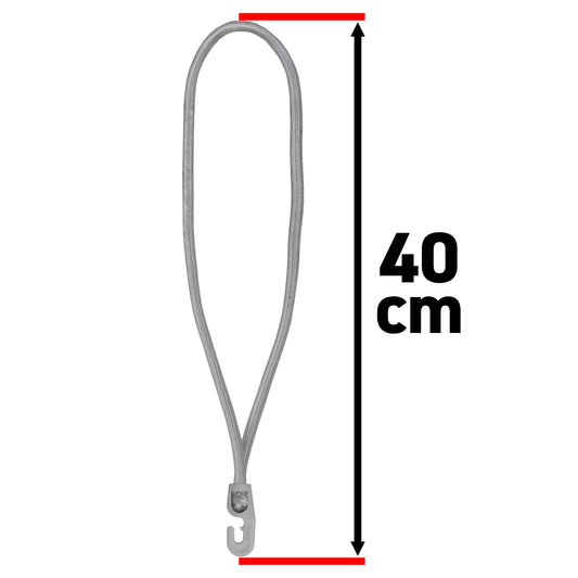 Bungee Loop with Hooks, 40cm