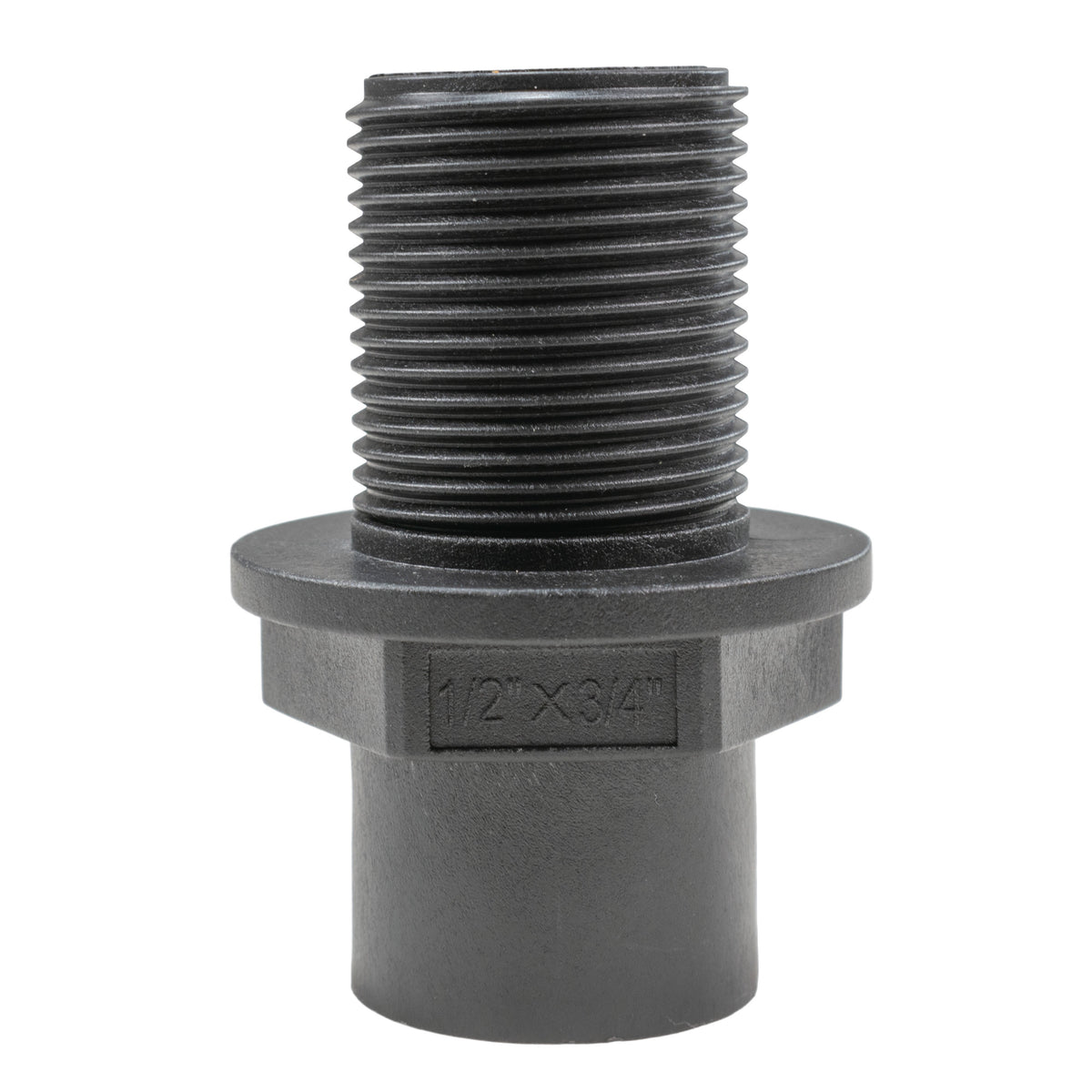 Water Butt Tank Adapter, 3/4" BSPM to 1/2" BSPF