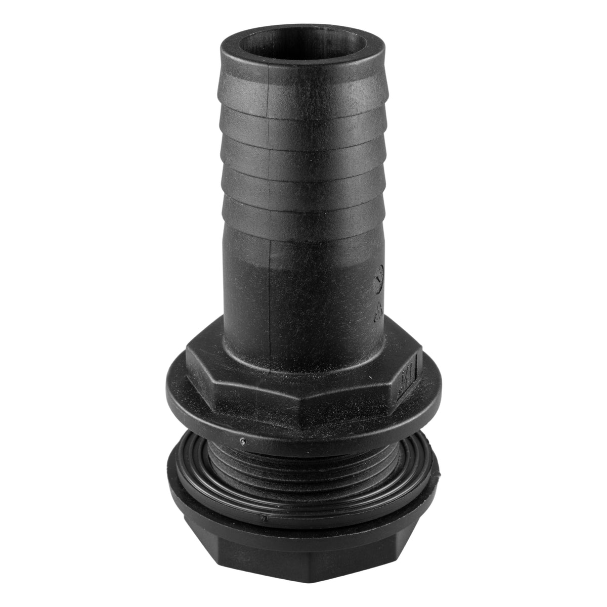Water Butt Overflow Adapter with Nut & Washer, 1.25"