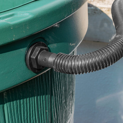 Water Butt Overflow Adapter with Nut & Washer, 1/2"
