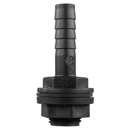 Water Butt Overflow Adapter with Nut & Washer, 1/2"
