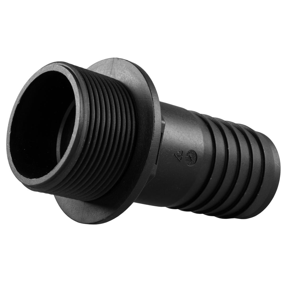Water Butt Overflow Adapter with Nut & Washer, 1.5"