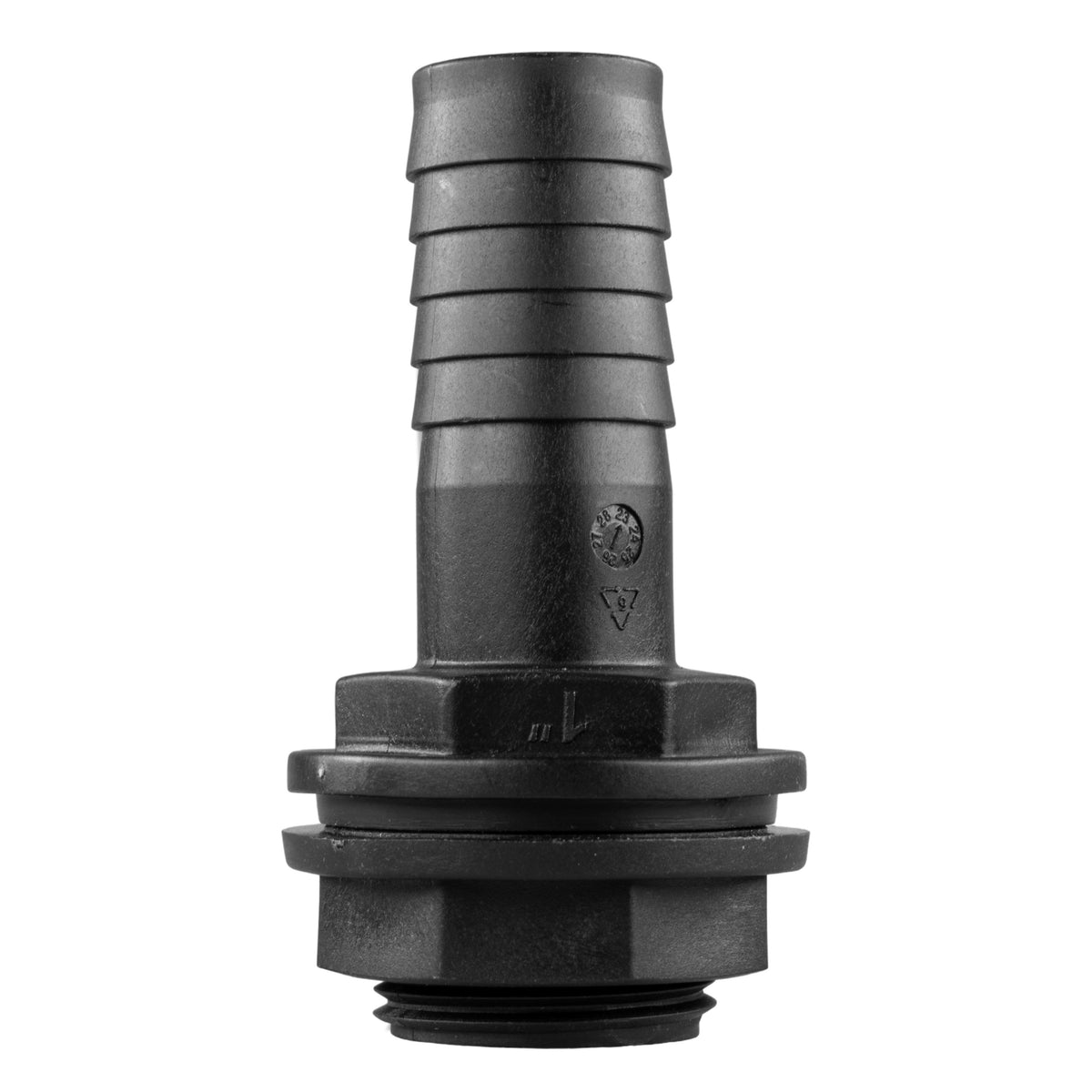 Water Butt Overflow Adapter with Nut & Washer, 1"