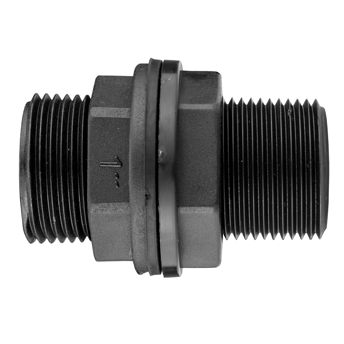 Threaded Water Butt Tank Adapter, 1"