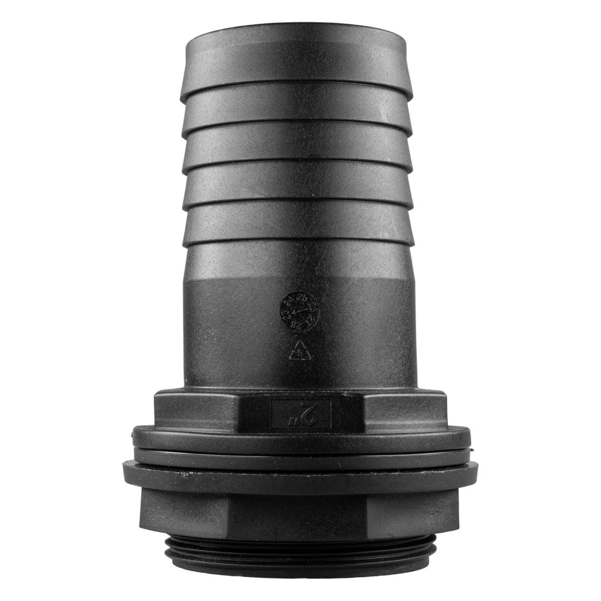 Water Butt Overflow Adapter with Nut & Washer, 2"