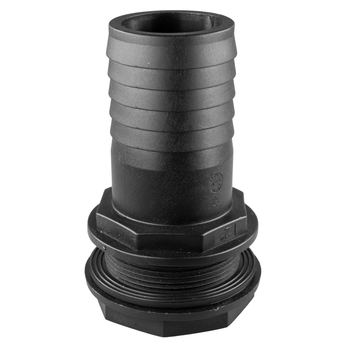 Water Butt Overflow Adapter with Nut & Washer, 2"