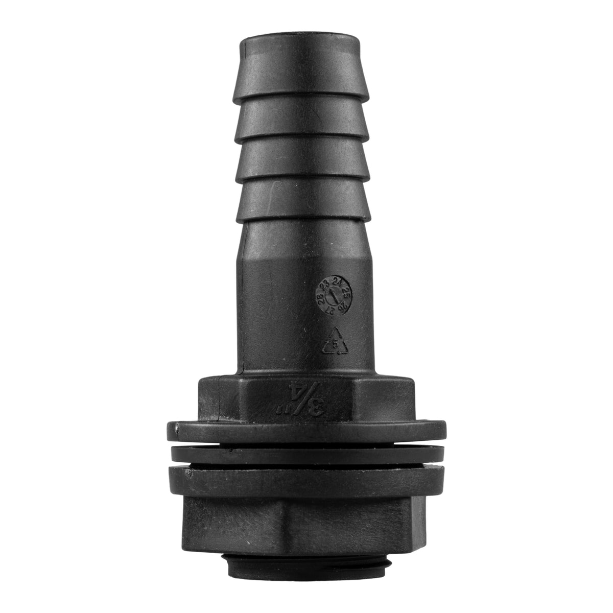 Water Butt Overflow Adapter with Nut & Washer, 3/4"