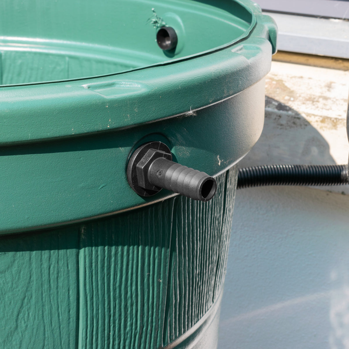 Water Butt Overflow Adapter with Nut & Washer, 3/4"