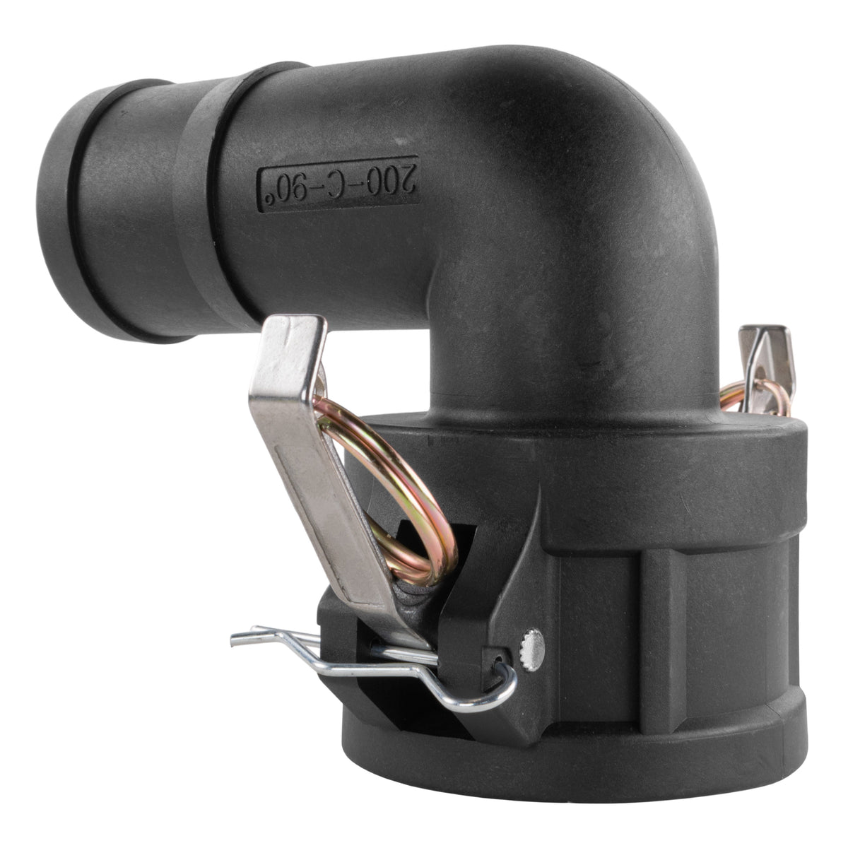 Type C Camlock Pipe Elbow Connector, 1"