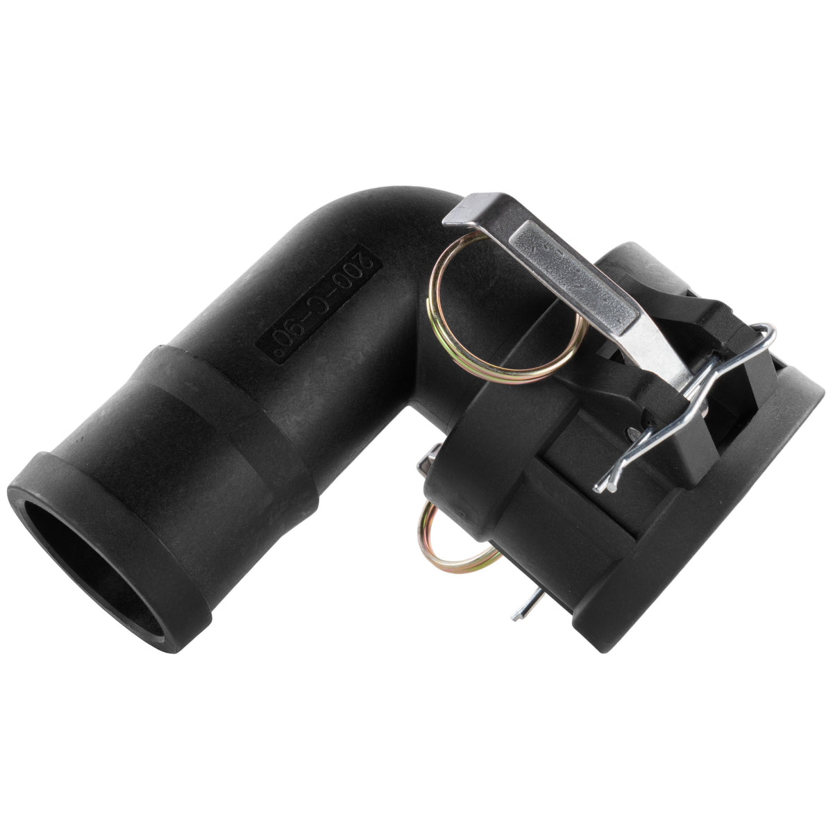 Type C Camlock Pipe Elbow Connector, 1.5"