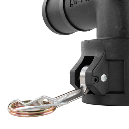 Type C Camlock Pipe Elbow Connector, 1"
