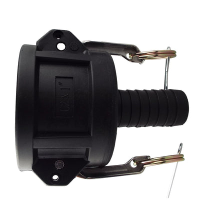 Type C Camlock Pipe Connector, 2"