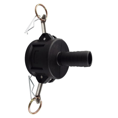 Type C Camlock Pipe Connector, 3/4"