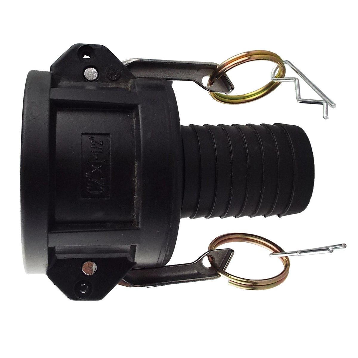 Type C Camlock Pipe Connector, 1/2"