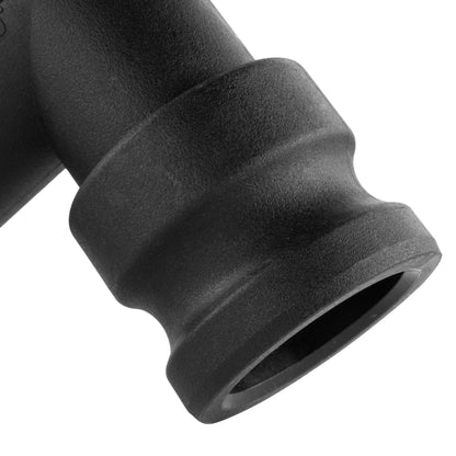 Type F Camlock Pipe Elbow Connector, 2"