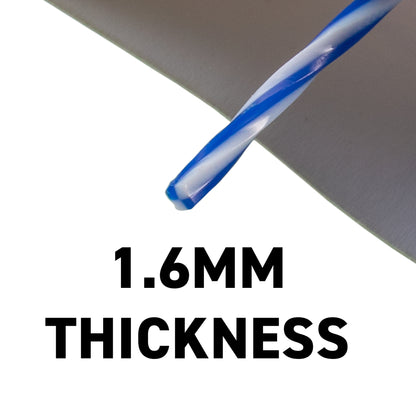 15m Dual Core Twisted Blue Chess Trimmer Line, 1.6mm