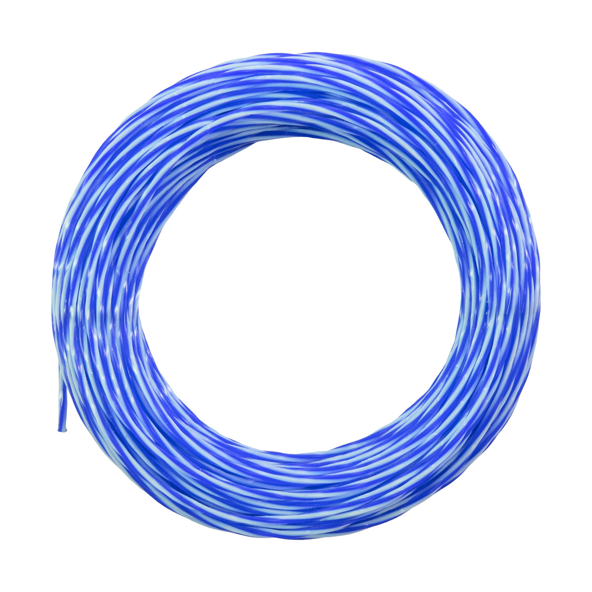 15m Dual Core Twisted Blue Chess Trimmer Line, 2mm