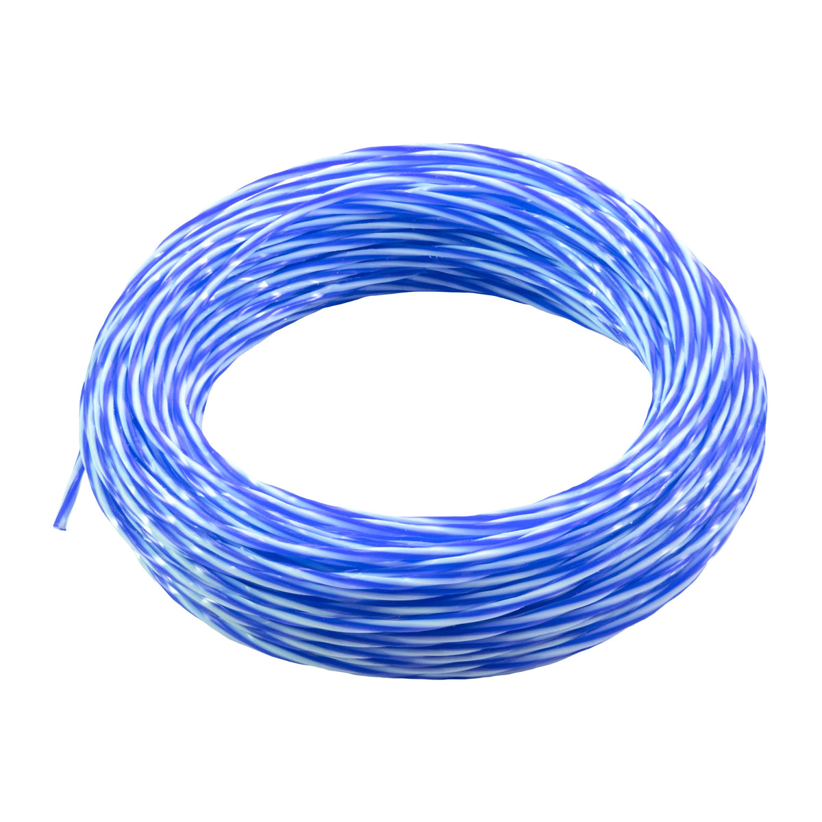 15m Dual Core Twisted Blue Chess Trimmer Line, 2mm